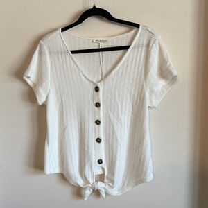 NWT Workshop Button-up Sweater size L